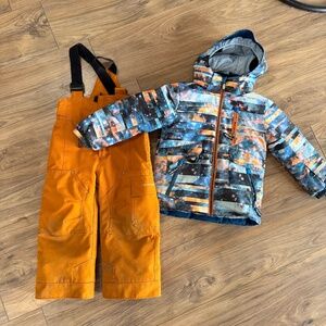 Obermeyer Kids Ski Jacket + Bib Pants • Size 4 • I-Grow • Excellent Condition